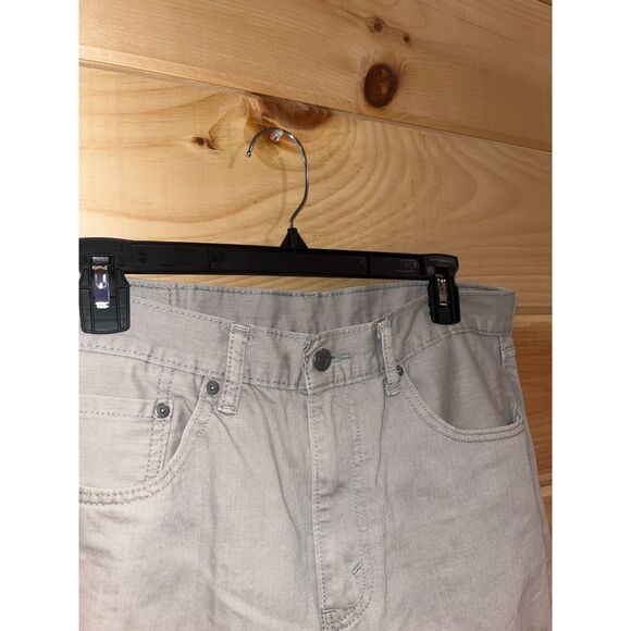 Men's Levi's 505 Beige Pants - Picture 2 of 6